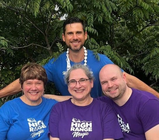 Mars, Jane, Jack and Heidi at the Hawaii Horn Retreat 2026